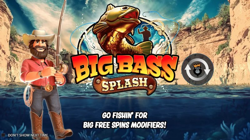 Willkommen im Big Bass Splash - Das neue Slot-Spiel von Pragmatic Play